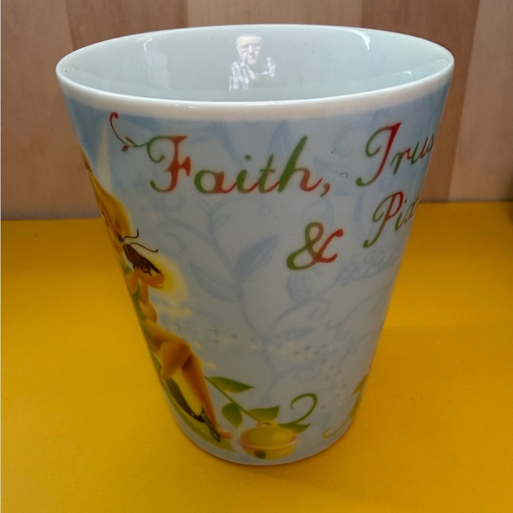 Disney Tinkerbell Mug “Faith, Trust and Pixie Dust” - Picture 2 of 7